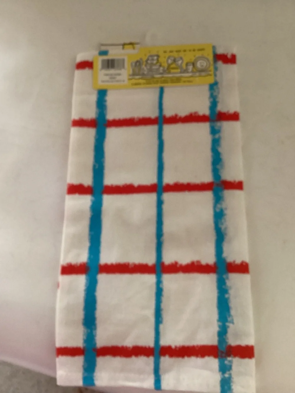 Cotton Blue Q dish towel “ I don’t feel like making it…”